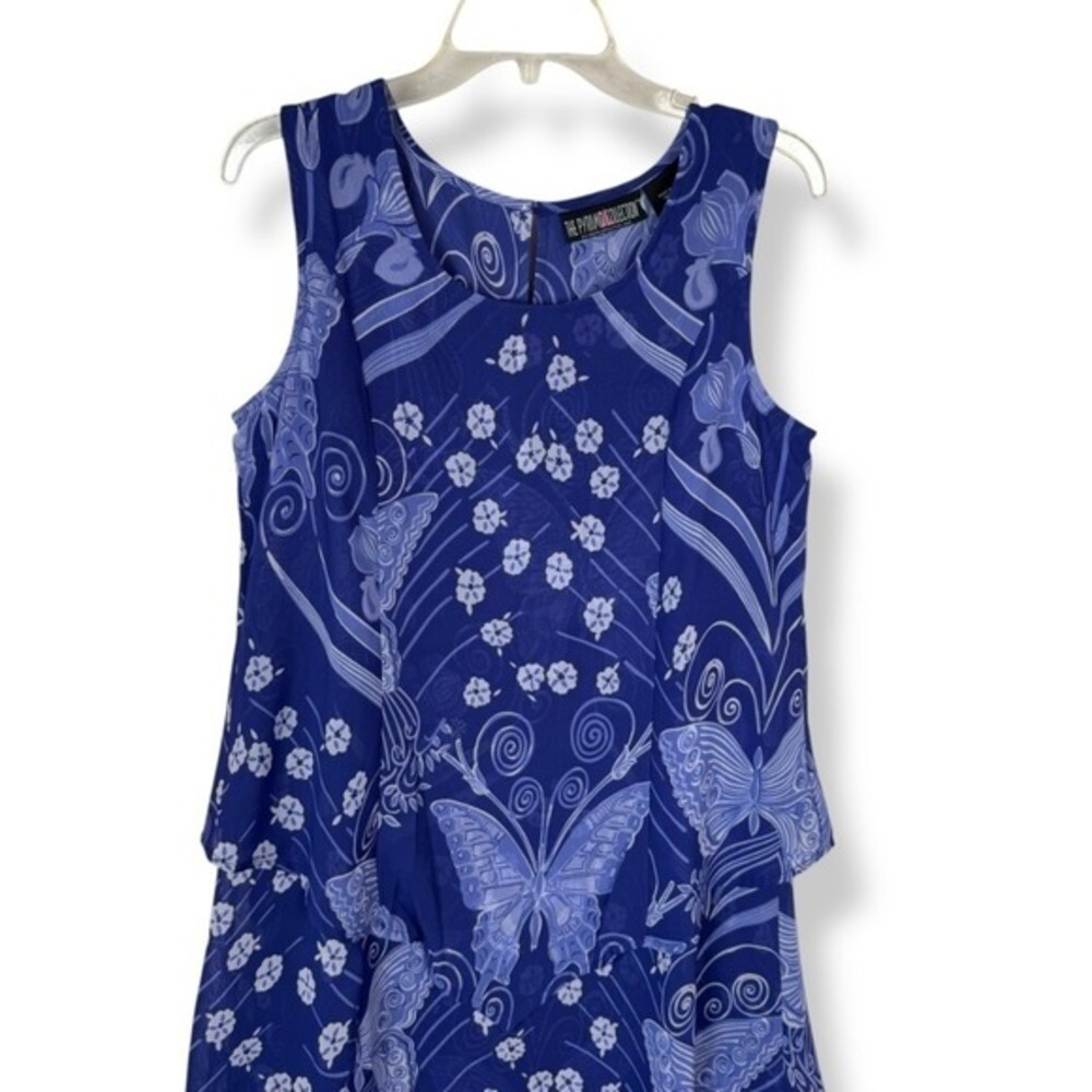 Pyramid Collection Butterfly Dress Size Medium‎ Chiffon Fairy Y2K Whimsical - Picture 13 of 13